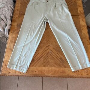 Tommy Bahama Men's Khaki pants. 100% Silk. Small spot on the back not noticeable